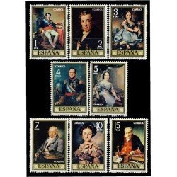 España Spain 2146/53 1973 Vicente López Portaña MNH España Spain 2146/53 1973 Vicente López Portaña MNH