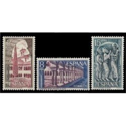 España Spain 2159/61 1973 Monasterio Santo Domingo de Silos MNH España Spain 2159/61 1973 Monasterio Santo Domingo de Silos MNH