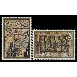 España Spain 2162/63 1973 Navidad MNH España Spain 2162/63 1973 Navidad MNH