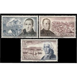 España Spain 2180/82 1974 Personajes Españoles MNH España Spain 2180/82 1974 Personajes Españoles MNH