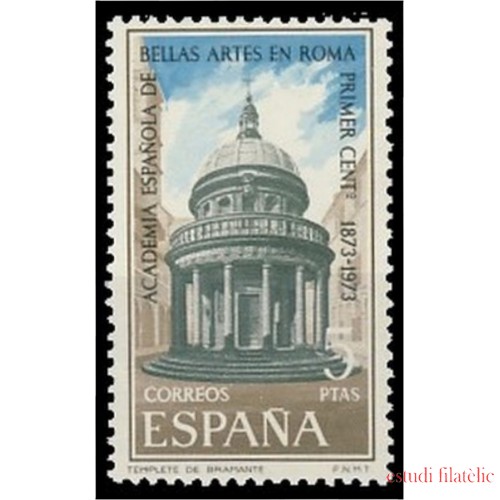 España Spain 2183 1974 I Centenario de la Academia Española de Bellas Artes MNH