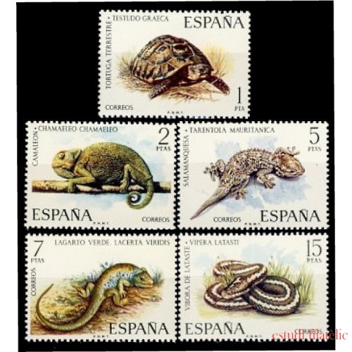 SpainEspaña  2192/96 1974  Fauna Hispánica MNH