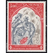 Monaco 788 1969 Cruz Roja Sta. Elizabeth de Hungría MNH