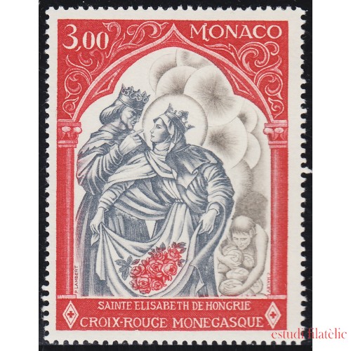Monaco 788 1969 Cruz Roja Sta. Elizabeth de Hungría MNH