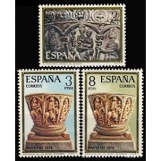 España Spain 2217/19 1974  Navidad MNH