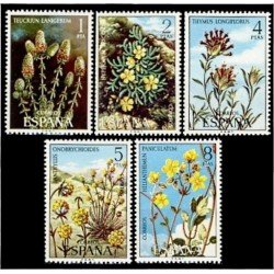 España Spain 2220/24 1974 Flora MNH España Spain 2220/24 1974 Flora MNH