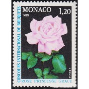 Monaco - 1200 - 1979 Concurso inter. de ramos-Monte-Carlo/ rosa-Lujo