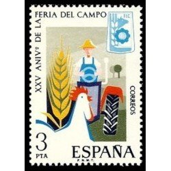 España Spain 2263 1975 XXV Aniversario de la Feria del campo MNH España Spain 2263 1975 XXV Aniversario de la Feria del campo MNH
