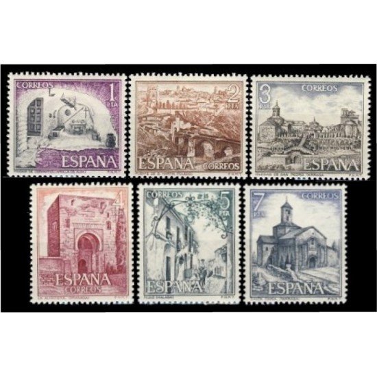 España Spain 2266/71 1975 Serie turística MNH España Spain 2266/71 1975 Serie turística MNH