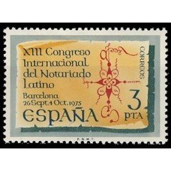España Spain 2283 1975 XIII Congreso del Notariado Latino MNH España Spain 2283 1975 XIII Congreso del Notariado Latino MNH