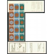 FAU1/S  Guernesey Nº 175 Carnet + 179 Carnet  1981 Monedas