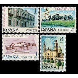 España Spain 2293/96 1975 Hispanidad Uruguay MNH España Spain 2293/96 1975 Hispanidad Uruguay MNH