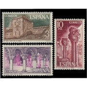 España Spain 2297/99 1975 Monasterio San Juan de la Peña MNH