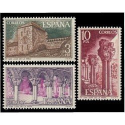 España Spain 2297/99 1975 Monasterio San Juan de la Peña MNH España Spain 2297/99 1975 Monasterio San Juan de la Peña MNH