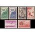 Monaco A 2/7 1941 Símbolos Pegaso Escudo Avión MNH