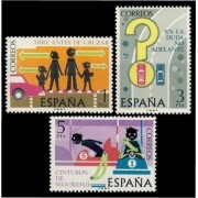 España Spain 2312/14 1976 Seguridad vial MNH