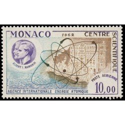 Monaco A 80 1962 Agencia Inter. Energía Atómica Símbolo Átomo Principes MNH Monaco A 80 1962 Agencia Inter. Energía Atómica Símbolo Átomo Principes MNH