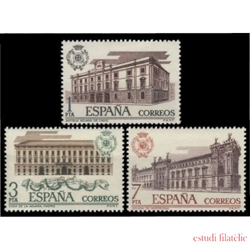 España Spain 2326/28 1976 Aduanas MNH
