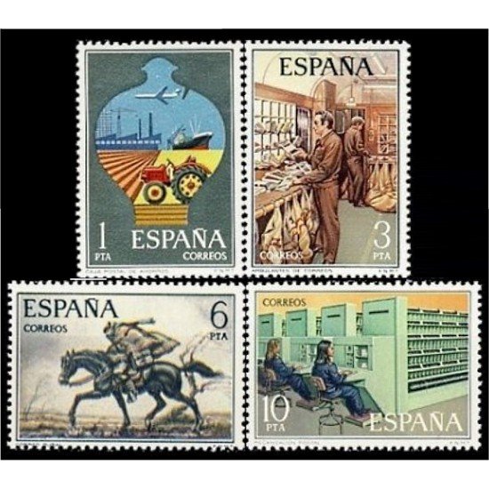 España Spain 2329/32 1976 Servicios de Correos MNH España Spain 2329/32 1976 Servicios de Correos MNH