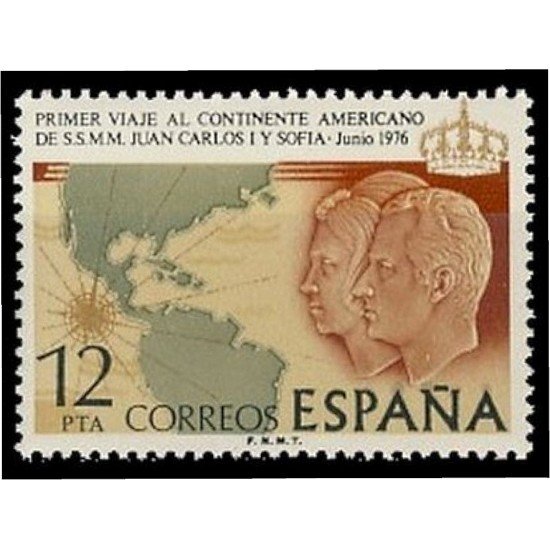 España Spain 2333 1976 Viaje Reyes MNH España Spain 2333 1976 Viaje Reyes MNH
