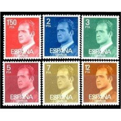 España Spain 2344/49 1976 Juan Carlos MNH España Spain 2344/49 1976 Juan Carlos MNH