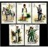 España Spain 2350/54 1976 Uniformes militares MNH