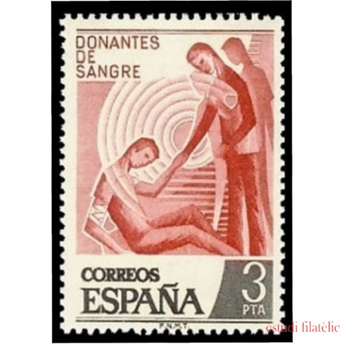España Spain 2355 1976 Donantes de sangre MNH