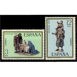 España Spain 2368/69 1976 Navidad MNH España Spain 2368/69 1976 Navidad MNH