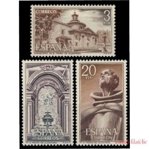 España Spain 2375/77 1976 Monasterio de San Pedro de Alcántara MNH
