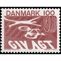 Dinamarca Denmark 638 1977 Nuevo código de circulación MNH Dinamarca Denmark 638 1977 Nuevo código de circulación MNH