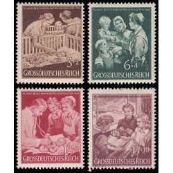 Alemania Imperio 786/89 1944 10 Aniv. de ayuda a las madres MNH Alemania Imperio 786/89 1944 10 Aniv. de ayuda a las madres MNH