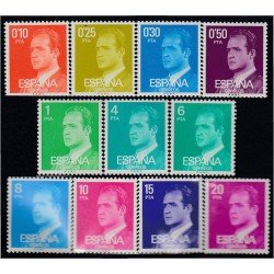 España Spain 2386/96 1977 SM Don Juan Carlos I MNH España Spain 2386/96 1977 SM Don Juan Carlos I MNH