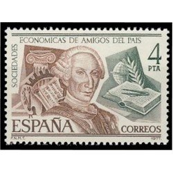España Spain 2402 1977 Sociedades económicas de amigos del País MNH España Spain 2402 1977 Sociedades económicas de amigos del País MNH
