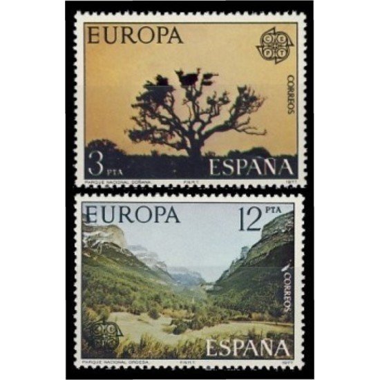 España Spain 2413/14 1977 Europa Cept MNH España Spain 2413/14 1977 Europa Cept MNH
