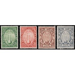 Vaticano 40/43 1933 Año Santo Cruz MH Vaticano 40/43 1933 Año Santo Cruz MH