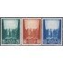 Vaticano 95/97 1942 Por los prisioneros de guerra MNH