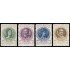 Vaticano 105/08 1943 4º Centenario de la Academia vaticana Efigies MH