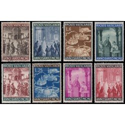 Vaticano 150/57 1950 Año Santo MH Vaticano 150/57 1950 Año Santo MH
