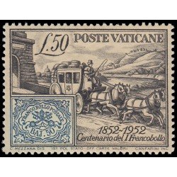 Vaticano 173 1952 Cent del sello en el Vaticano MH Vaticano 173 1952 Cent del sello en el Vaticano MH