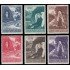 Vaticano 251/56 1958 Centenario de las apariciones de Lourdes MNH