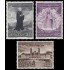Vaticano 316/18 1961 1100 aniv. de la muerte de St. Meinrad MNH