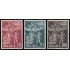 REL/S Vaticano 319/21 1961 15 Centenario de la muerte del papa St. León el Grande MNH