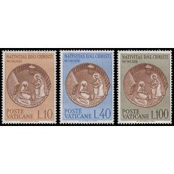 Vaticano 390/92 1963 Navidad MNH Vaticano 390/92 1963 Navidad MNH