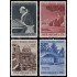 Vaticano 393/96  1964 Viaje de Su Santidad Pablo VI a Tierra Santa MNH