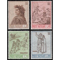 Vaticano 428/311965 7º Centenario de Dante Alighieri MNH Vaticano 428/311965 7º Centenario de Dante Alighieri MNH