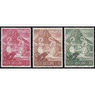 Vaticano 438/40 1965  Navidad  MNH