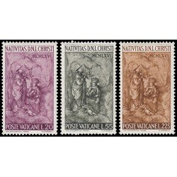 REL/S Vaticano 463/65 1966 Navidad MNH REL/S Vaticano 463/65 1966 Navidad MNH