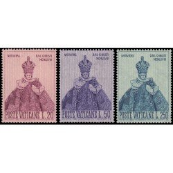 Vaticano 482/84 1968 Navidad Niño Jesús de Praga MNH Vaticano 482/84 1968 Navidad Niño Jesús de Praga MNH