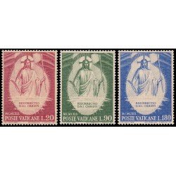 REL/S Vaticano 485/87 1969 La resurrección de Fra Angelico MNH REL/S Vaticano 485/87 1969 La resurrección de Fra Angelico MNH