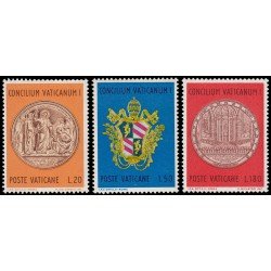 REL/S Vaticano 502/04 1970 Centenario del Concilio Vaticano I MNH REL/S Vaticano 502/04 1970 Centenario del Concilio Vaticano I MNH